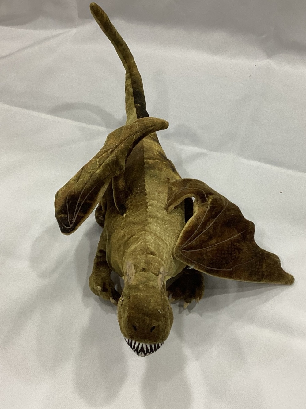 Harry Potter Green Dragon Reptile Plush Toy - Brown